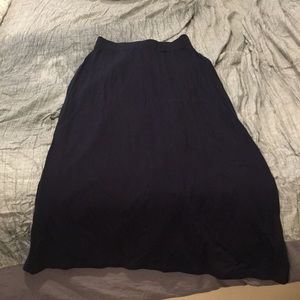 Navy jcrew skirt